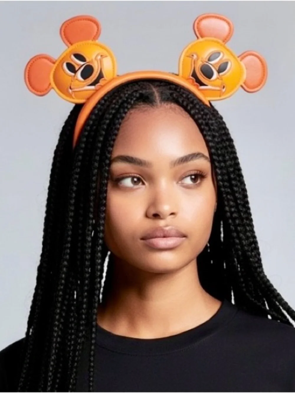 2025 Disney Parks Mickey Mouse Jack-o'-Lantern Halloween Ears Headband for Adult